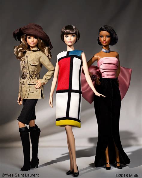 barbie per yves saint laurent|Barbie Catalog: Barbie® Yves Saint Laurent Dolls .